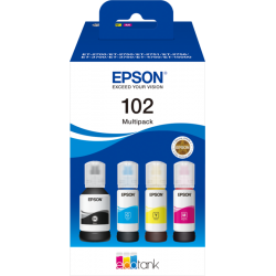 Epson 102 Inktflesjes Combo Pack Kleur