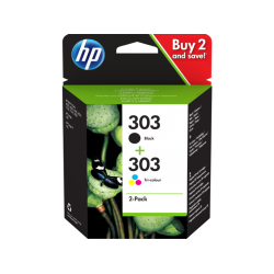 HP 303 Inktcartridge Zwart/kleur