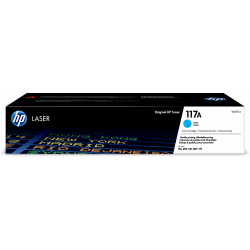 HP 117a Lasertonercartridge Cyaan