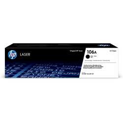 HP 106a Lasertonercartridge Zwart